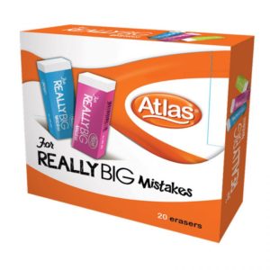 Atlas Eraser AH 20 20pkt