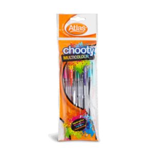 Atlas Pen Chooty MC Assorted 5pkt